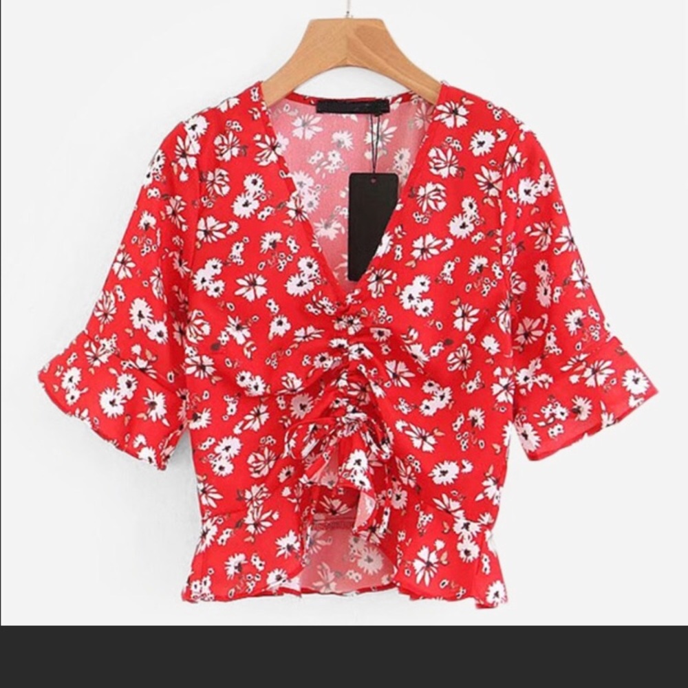 Floral blouse